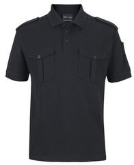 JB's S/S 250 EPAULETTE POLO - 210ES