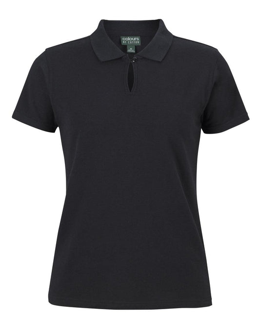 C of C LADIES COTTON S/S STRETCH POLO - 2STS1