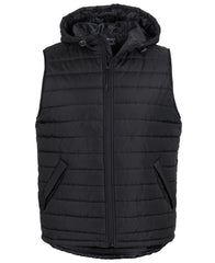 JB's HOODED PUFFER VEST - 3AHV