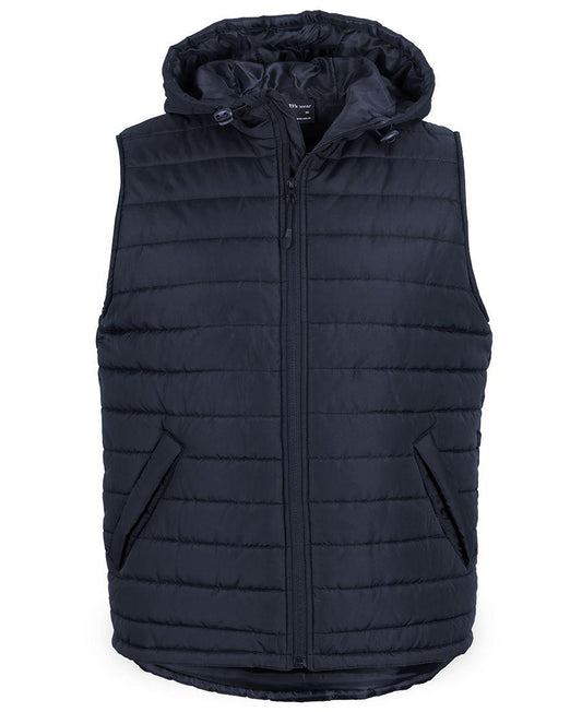 JB's HOODED PUFFER VEST - 3AHV