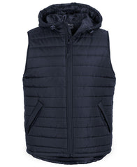 JB's HOODED PUFFER VEST - 3AHV