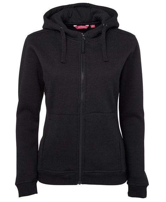 JB's LADIES FULL ZIP FLEECY HOODIE   - 3HJ1