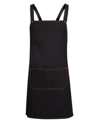 JB's CROS/S BACK DENIM APRON (WITHOUT STRAP) - 5ACBD
