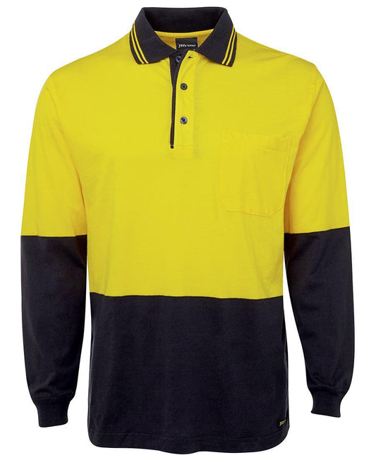 JB's HV L/S COTTON POLO - 6CPHL