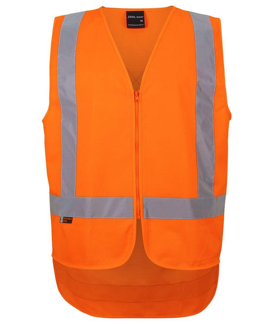 JB's NSW/QLD RAIL (D+N) ZIP XBACK SAFETY VEST - 6DVQV