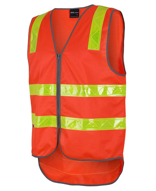JB's VIC ROAD (D+N) ZIP SAFETY VEST - 6DVRV