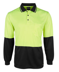 JB's HV 4602.1 L/S JACQUARD POLO - 6HJNL