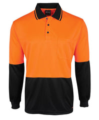 JB's HV 4602.1 L/S JACQUARD POLO - 6HJNL