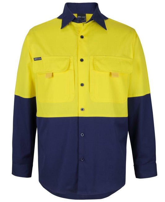 JB's HV L/S RIPSTOP FISHING SHIRT - 6HNRL