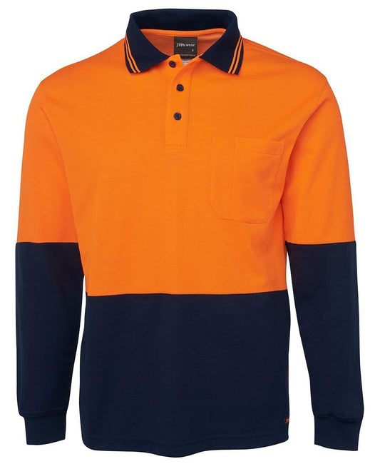 JB's HV L/S COTTON BACK POLO - 6HPL