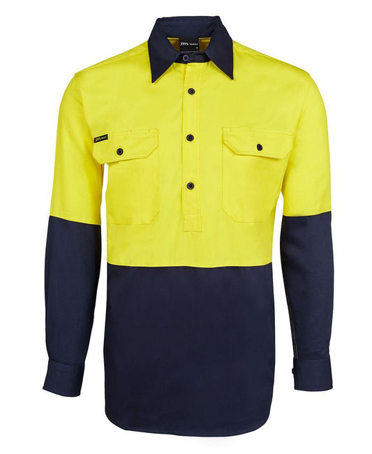 JB's HV CLOSE FRONT L/S 190G SHIRT - 6HVCF