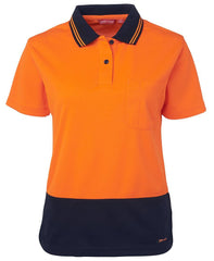 JB's LADIES HV S/S COMFORT POLO - 6LHCP