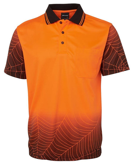 JB's HI VIS S/S WEB POLO - 6WPS