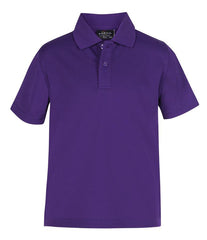 PODIUM KIDS S/S POLY POLO - 7KSP
