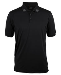 PODIUM 4 STRIPE S/S STRETCH POLO - 7S4P