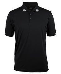 PODIUM 4 STRIPE S/S STRETCH POLO - 7S4P