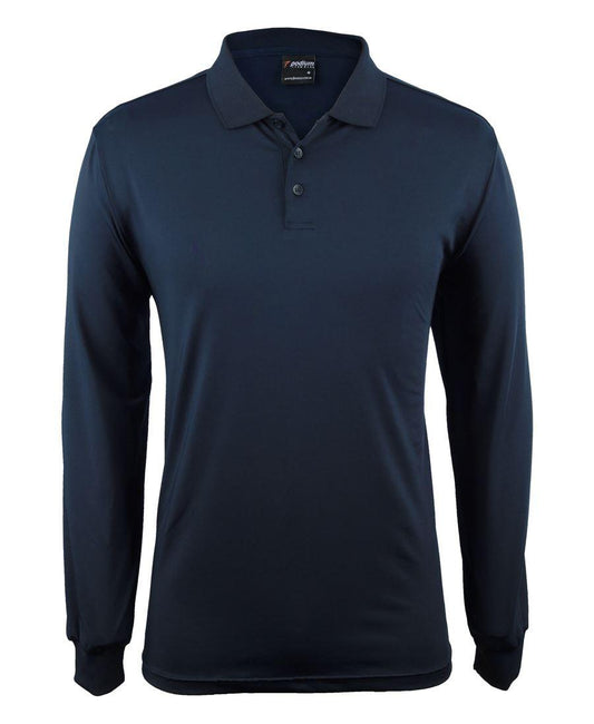 PODIUM L/S STRETCH POLO - 7STL