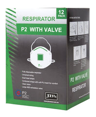 JB's P2 RESPIRATOR WITH VALVE (PC) - 8C150