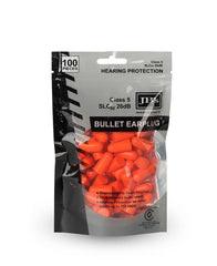 JB's BULLET SHAPED EARPLUG (100 PIECES) - 8P040