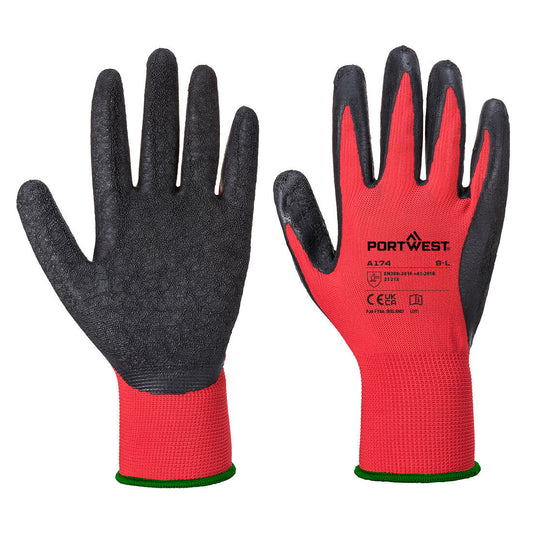 Flex Grip Latex Glove - A174 - Portwest-0