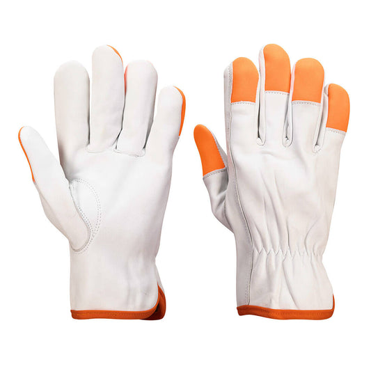 Orange Tip Driver Gloves (PK12) - A261 - Portwest-0
