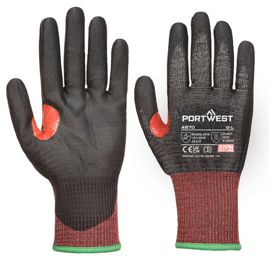 CS Cut F13 PU Glove - A670 - Portwest-0