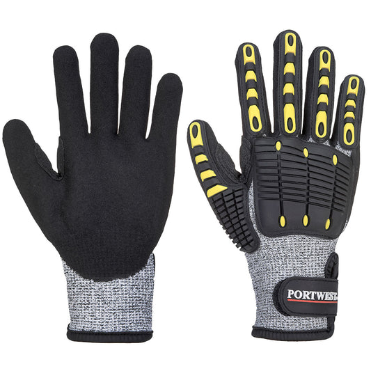 Anti Impact Cut Resistant Glove - A722 - Portwest-0