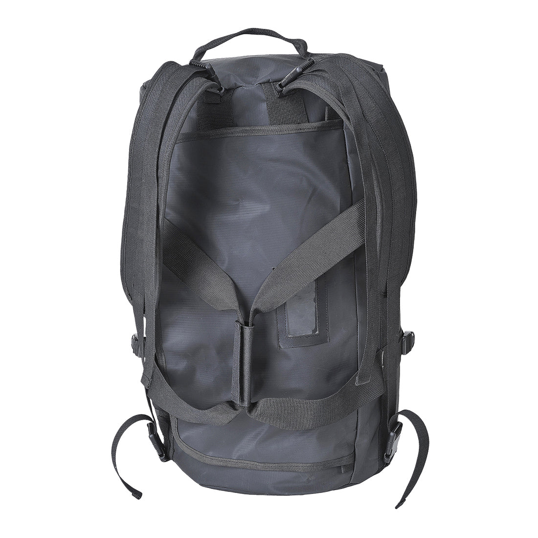 Portwest B910 Waterproof Holdall Bag in Black - back view