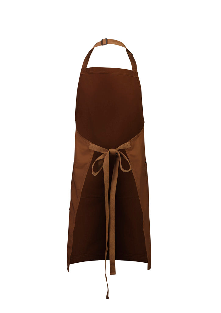 Biz Collection BA35 Barley Apron in Cinnamon - back view