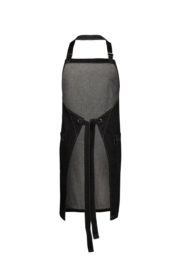 Biz Collection BA40 Clout Apron in Black - back view