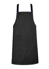 Biz Collection BA52 Urban Bib Straps in Navy - back view
