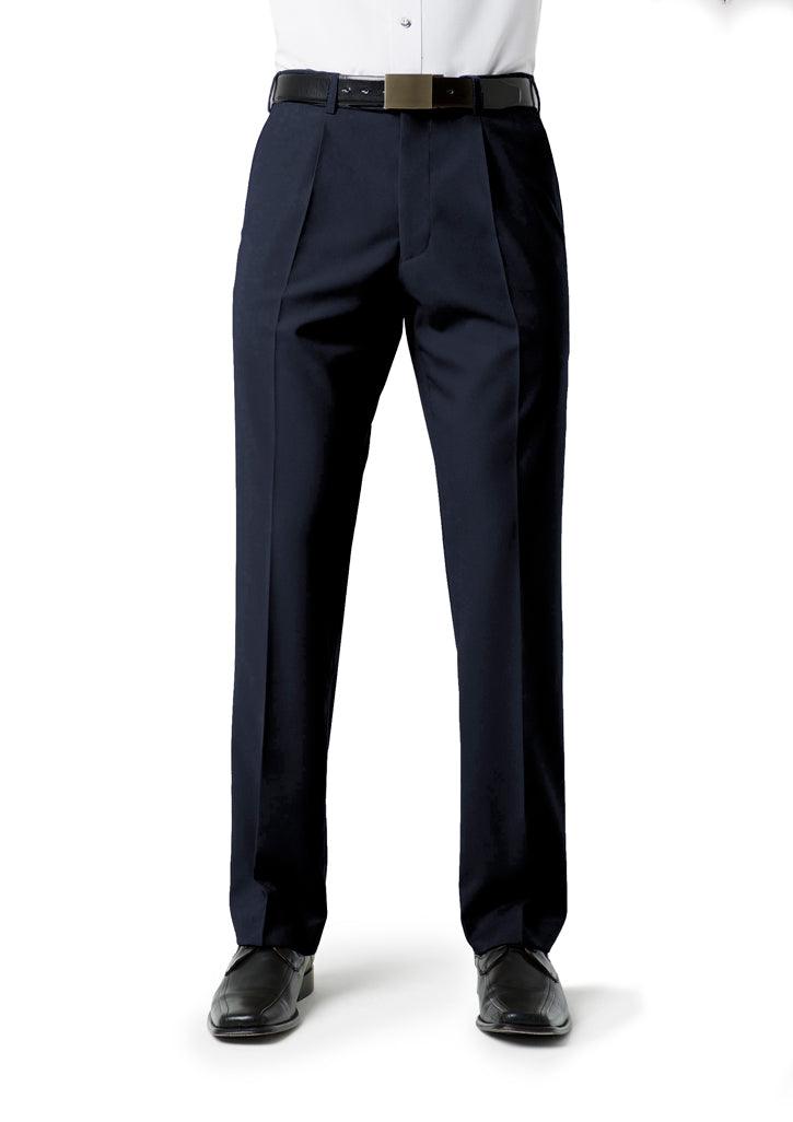 Mens Classic Pleat Pant - BS29110 - biz-collection-1