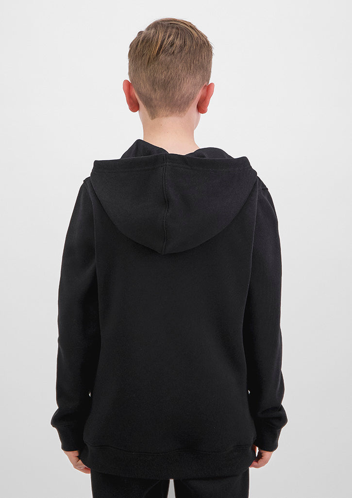 Basis Youth Hoodie - X1003Y in Black - model