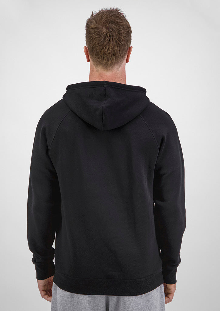 Basis Mens Hoodie - X1003M in Black - model