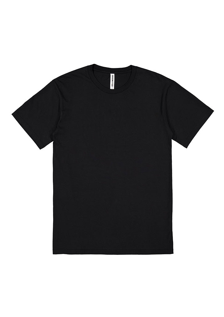 Basis Mens Short Sleeve Tee - X1001M in Black