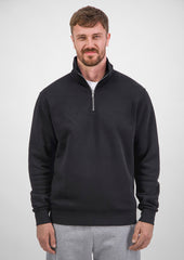 Everyday Mens 1/4 Zip - X2006M in Black - model