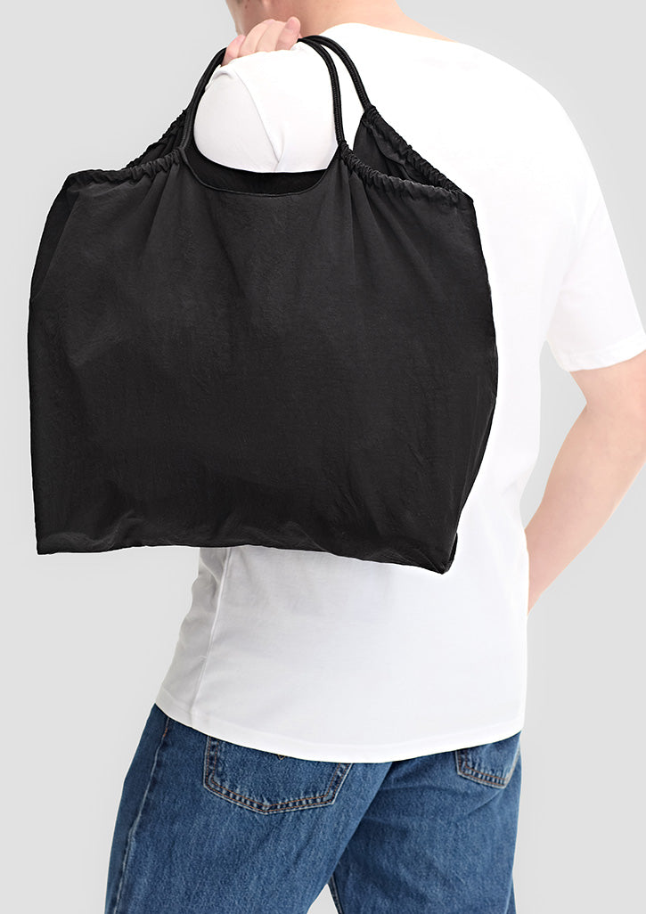 Nylon Shopper - X9003U in Black