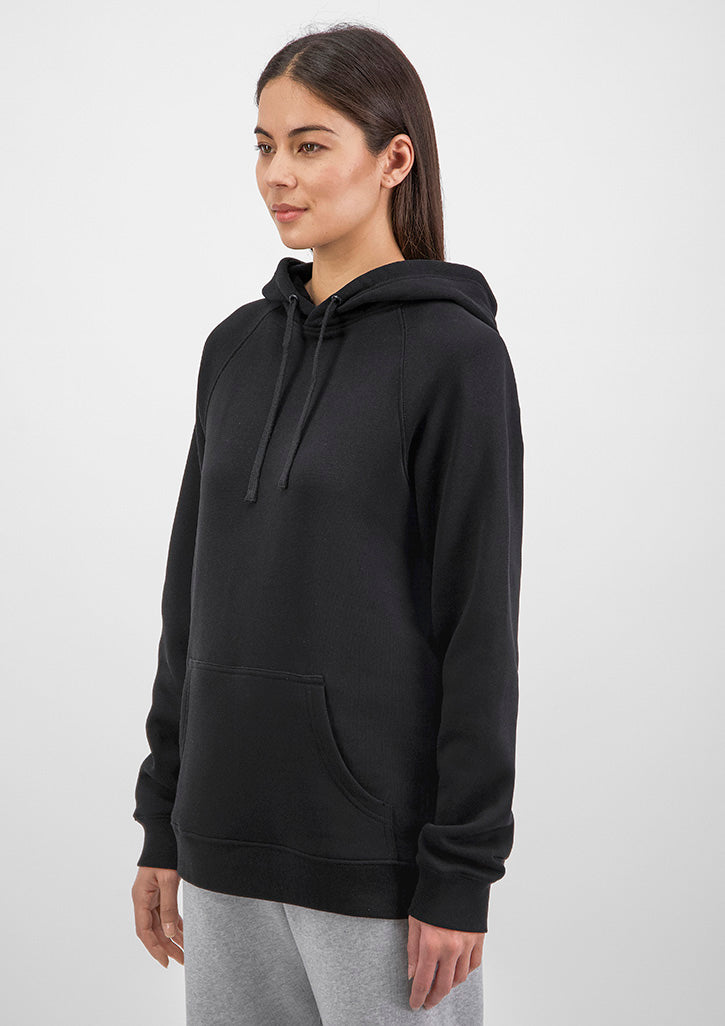 Basis Womens Hoodie - X1003W in Black - model