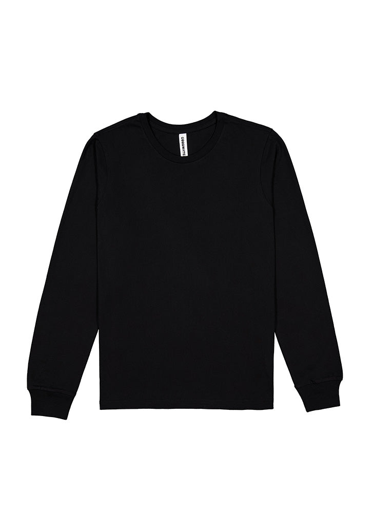 Basis Womens Long Sleeve Tee - X1002W in Black
