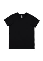 Basis Womens Short Sleeve Tee - X1001W in Black