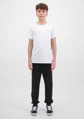 Basis Youth Track Pant - X1004Y in Black - model