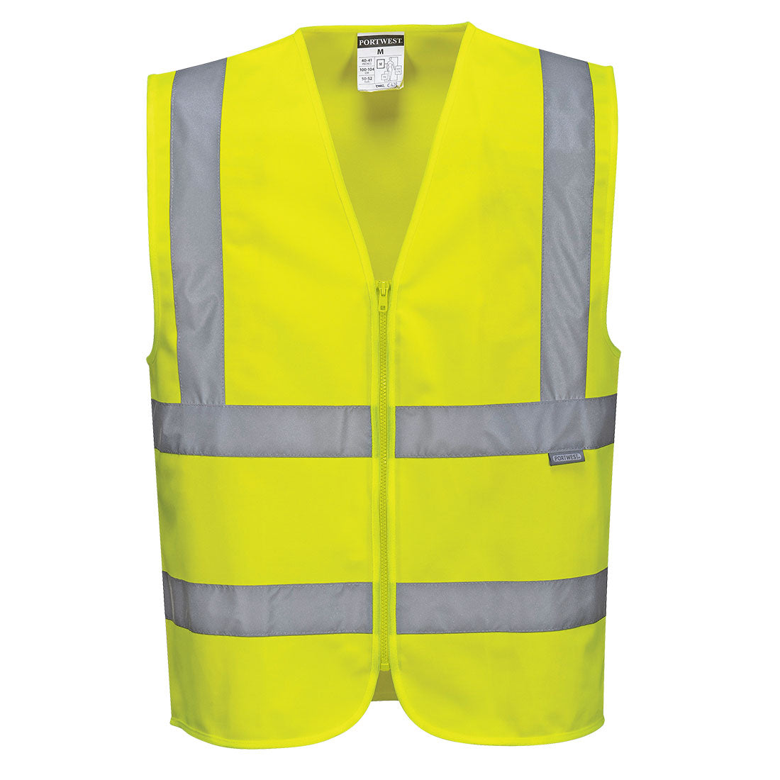 Hi-Vis Zipped Band and Brace Vest - C375 - Portwest-1