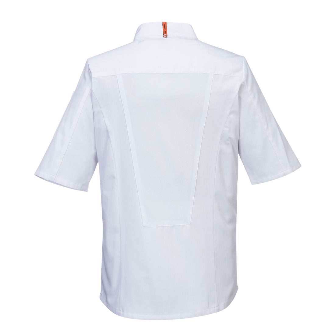 Portwest C738 Chef's MeshAir Pro Jacket S/S in White - back view