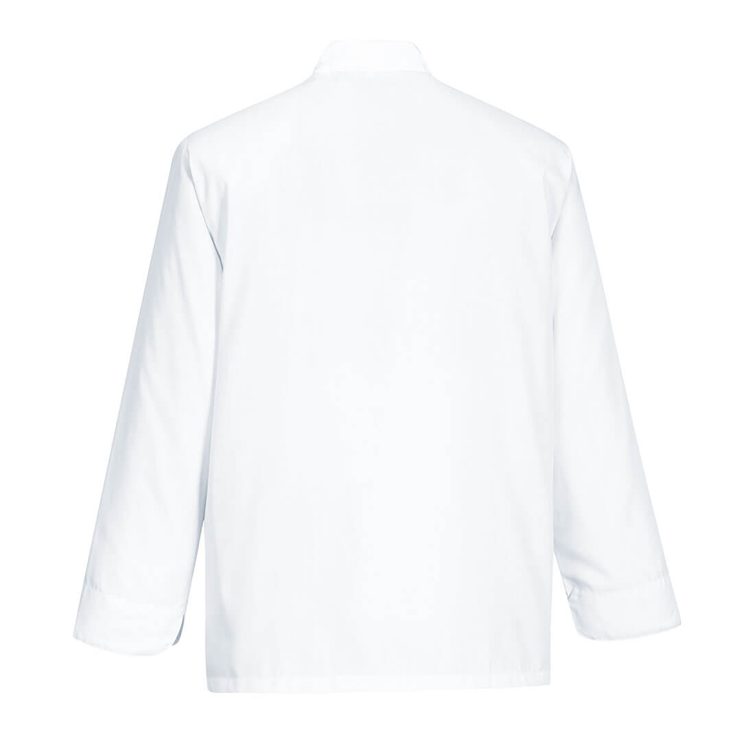 Portwest C834 Chef's Somerset Jacket L/S in White - back view