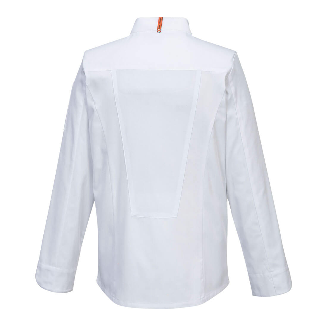 Portwest C846 Chef's MeshAir Pro Stretch Jacket L/S in White - back view