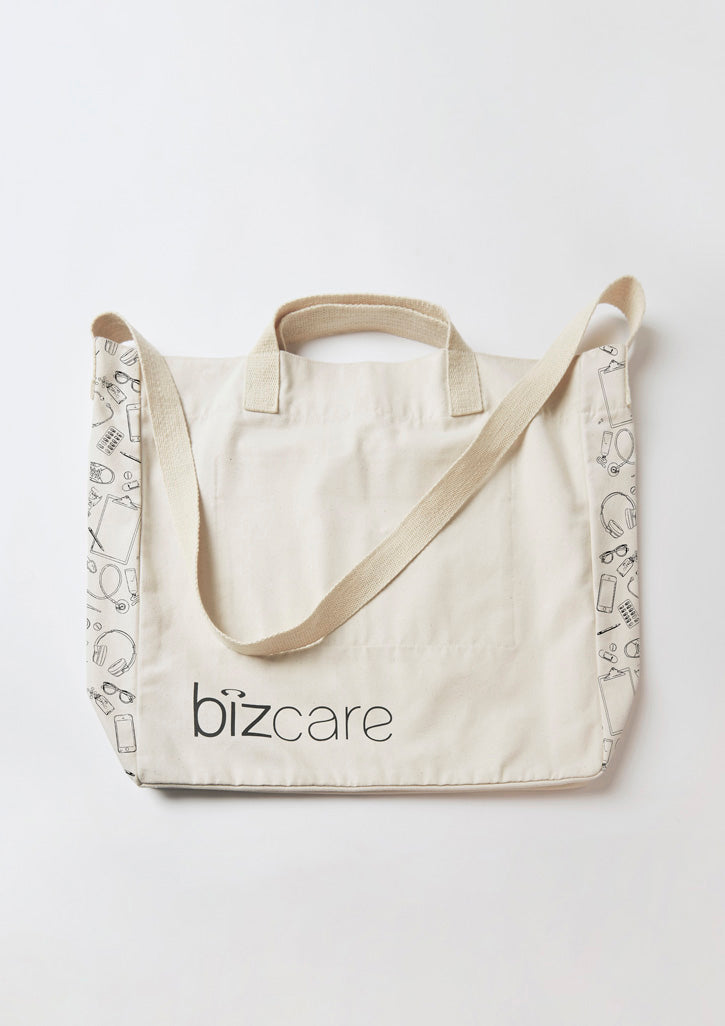Biz Collection CA044U Biz Care Unisex Tote Bag in Natural