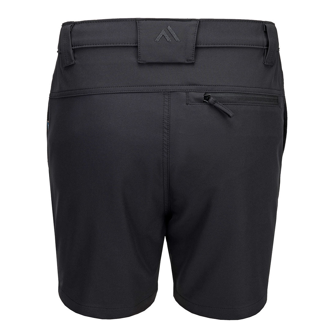 Portwest CD822 WX2 Eco Active Stretch Shorts in Black - back view