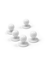 Biz Collection CH235 Chef Jacket Button in White - back view