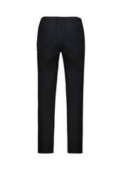 Biz Collection CH432M Saffron Mens Chef Flex Pant in Black - back view