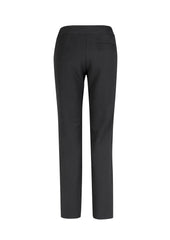 Biz Collection CL041LL Jane Womens Stretch Pant in Charcoal - back view